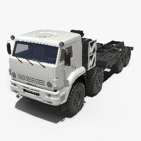 3D Winter Offroad 8x8 Truck Generic model
